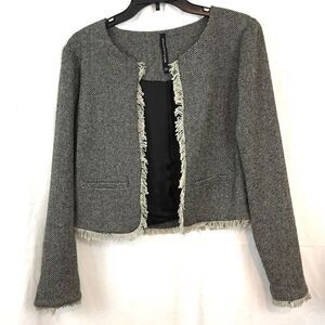 W118 by Walter Baker Elizabeth Open Blazer Jacket Size Large